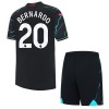 Officiële Voetbalshirt + Korte Broek Manchester City Bernardo 20 Derde 2023-24 - Kids